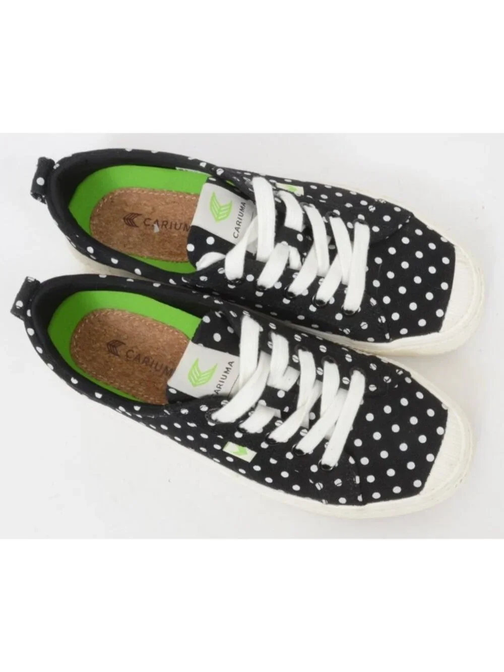 Cariuma OCA Low Canvas Sneakers 100% Vegan Lightweight Sustainable Women's 7